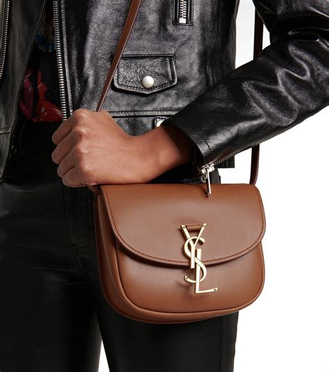 ysl tribute brown|YSL brown crossbody bag.